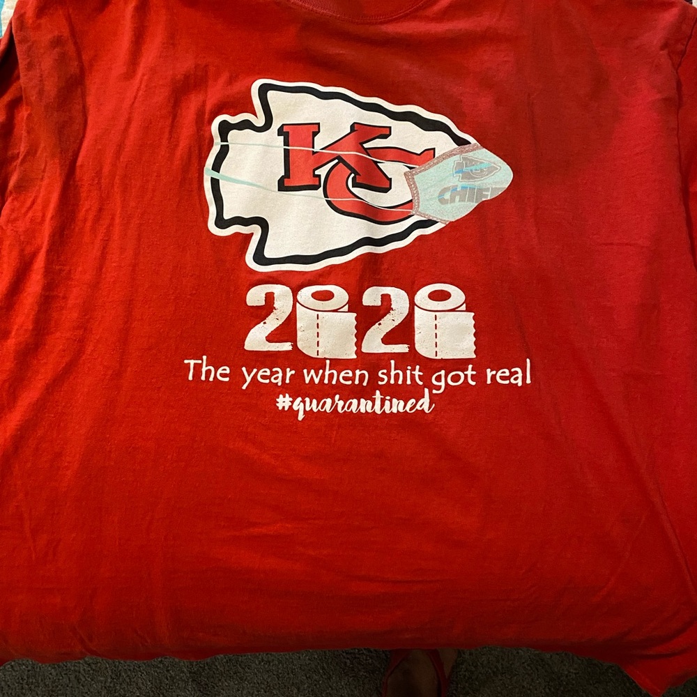 KC Chiefs 2020 “Quarantined” TShirt